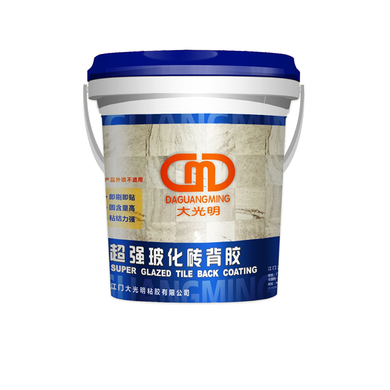 咸宁DGM-1900超强玻化砖砖背胶（液体瓷砖背胶）